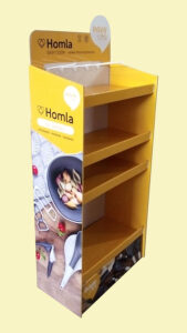 Cardboard Free Standing Display Unit - Homla