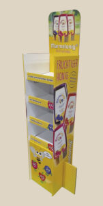 Cardboard Free Standing Display Unit - Marmelonig