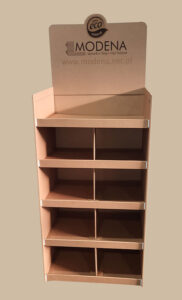 Cardboard POP display - Modena