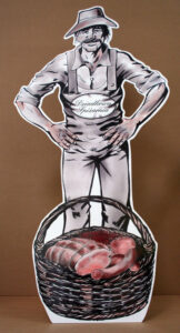 Pappaufsteller, Pappfigur, Großfigur aus Pappe
