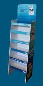 Cardboard floor display - Edgard