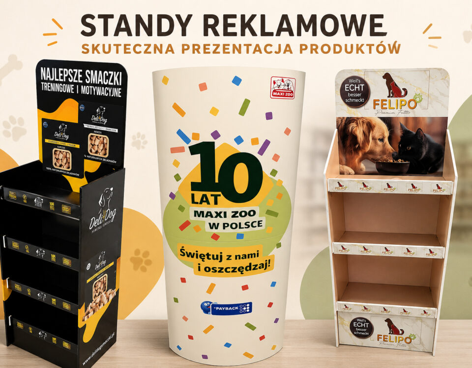 standy reklamowe zoologiczne